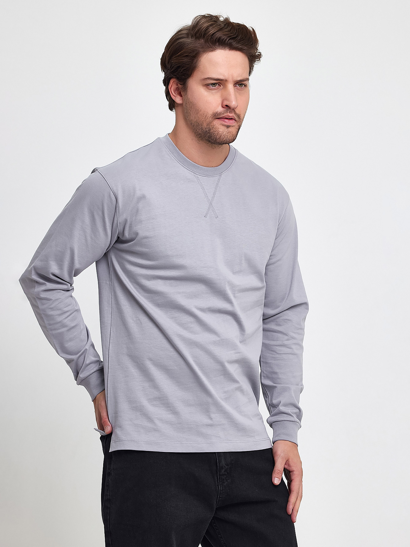 Лонгслив Trend Collection модель TC9488GreyLNGSLV Фото