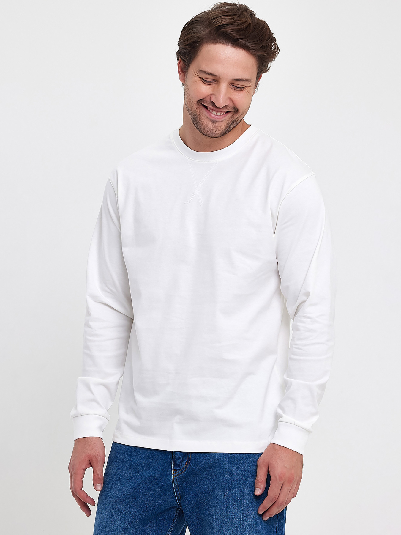 Лонгслив Trend Collection модель TC9487WhiteLNGSLV Фото