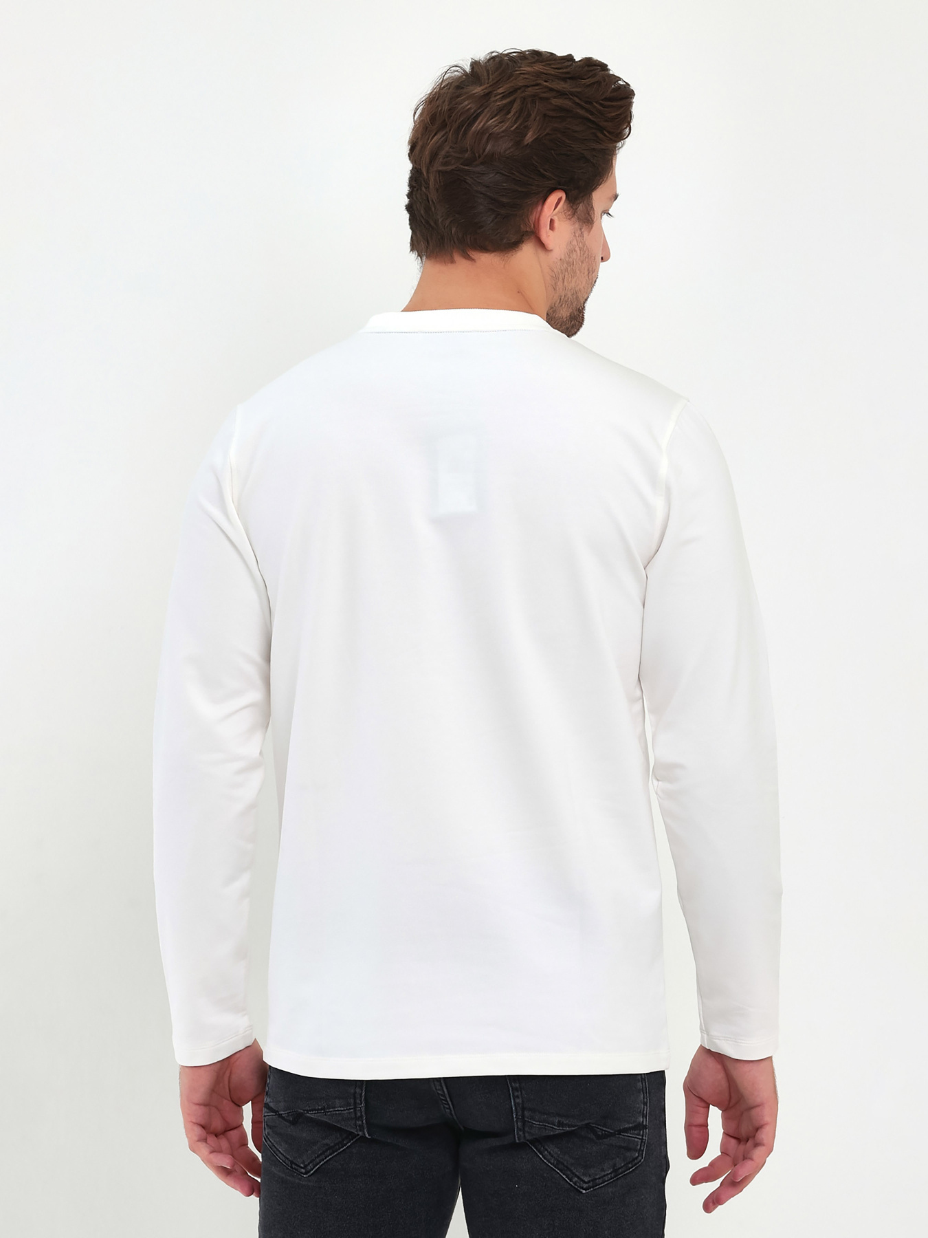 Лонгслив Trend Collection модель TC9445WhiteLNGSLV Фото