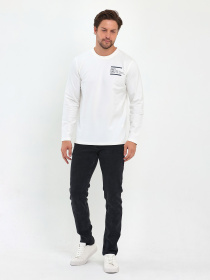 Лонгслив Trend Collection модель TC9445WhiteLNGSLV Фото