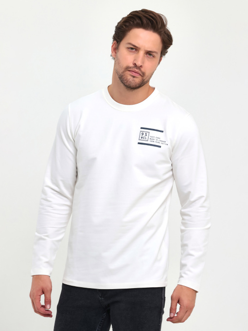 Лонгслив Trend Collection модель TC9445WhiteLNGSLV Фото