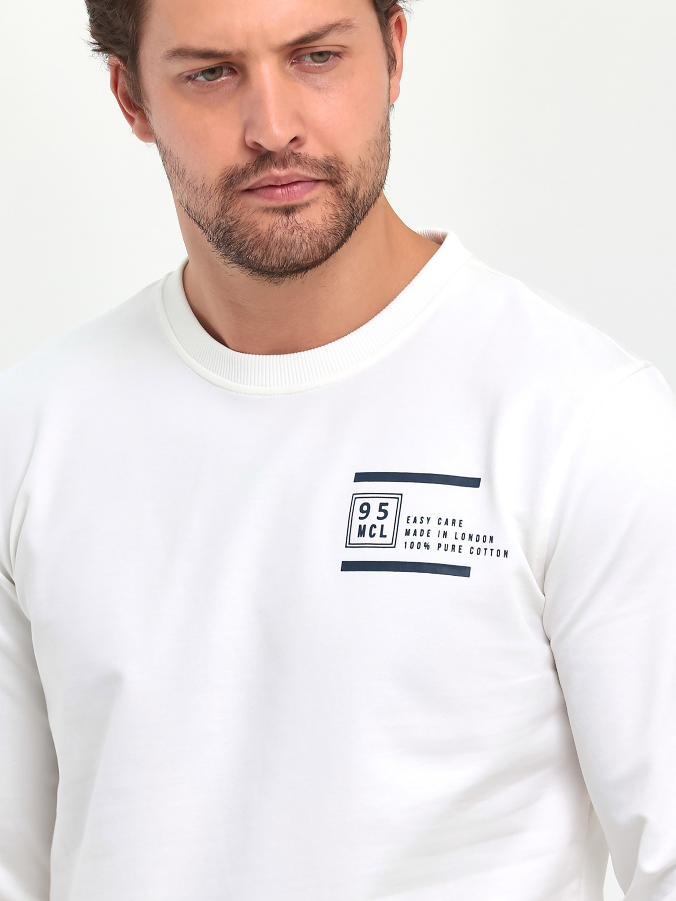 Лонгслів Trend Collection модель TC9445WhiteLNGSLV Фото