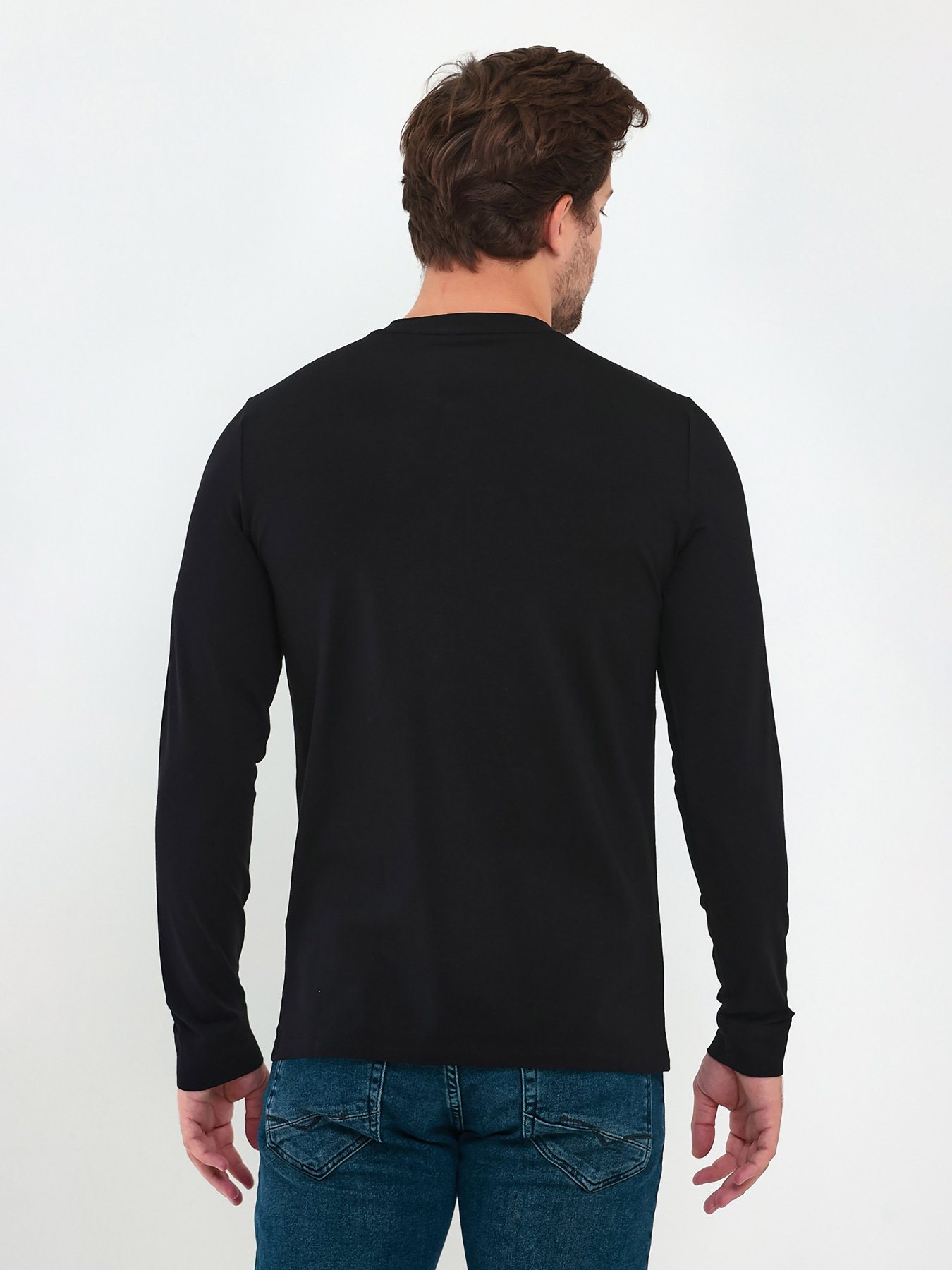 Лонгслив Trend Collection модель TC9423BlackLNGSLV Фото