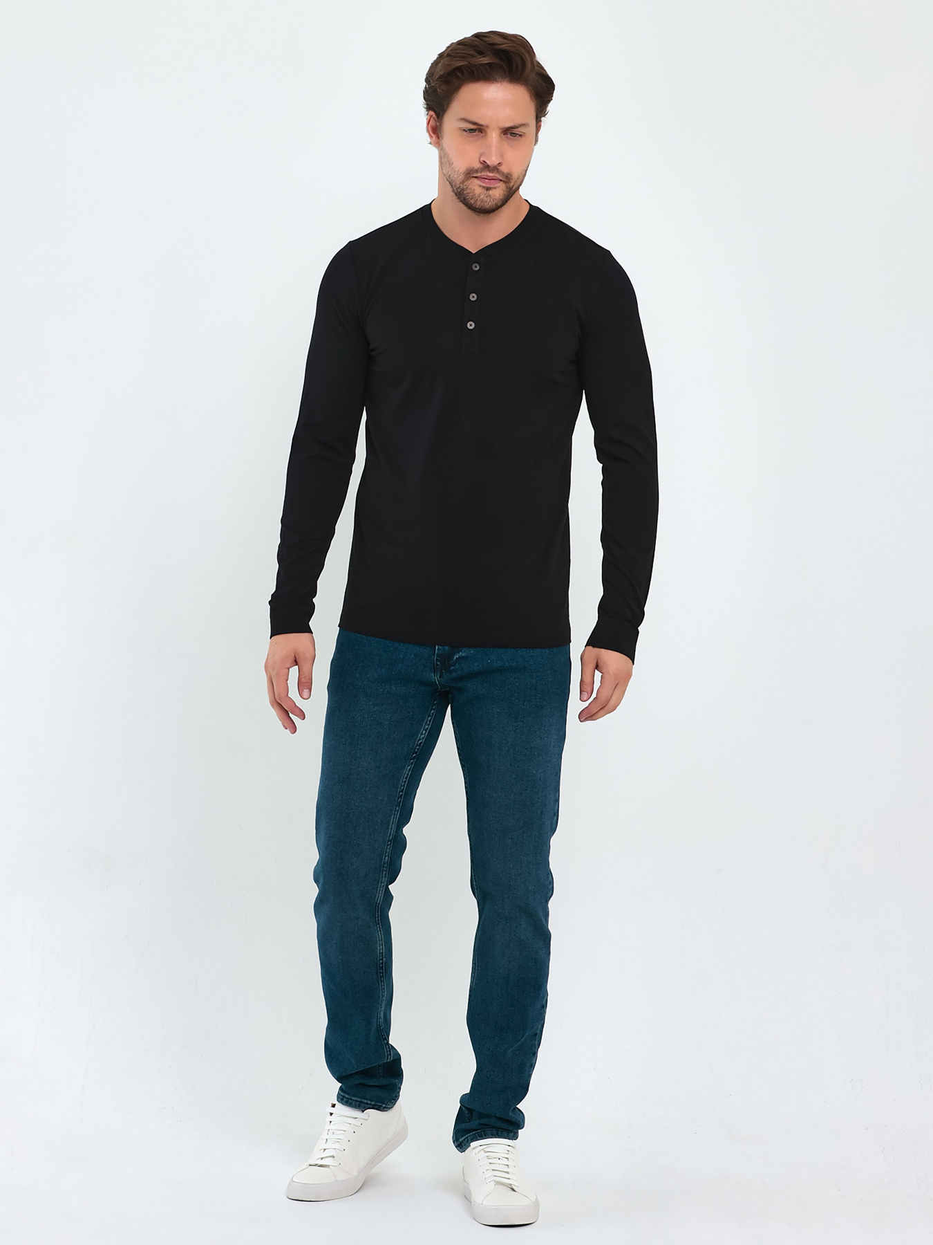 Лонгслів Trend Collection модель TC9423BlackLNGSLV Лонгслів Trend Collection модель TC9423BlackLNGSLV Фото