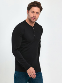 Лонгслів Trend Collection модель TC9423BlackLNGSLV Лонгслів Trend Collection модель TC9423BlackLNGSLV Фото