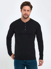 Лонгслів Trend Collection модель TC9423BlackLNGSLV Лонгслів Trend Collection модель TC9423BlackLNGSLV Фото