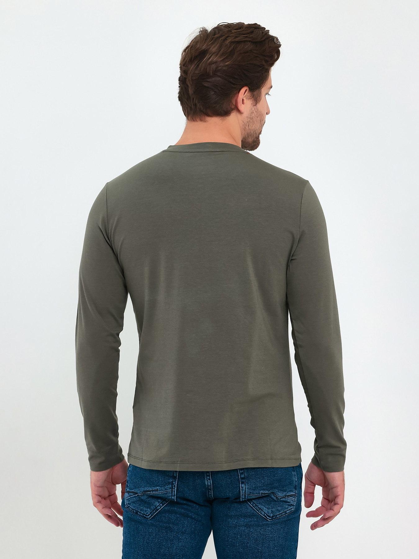 Лонгслив Trend Collection модель TC9422KhakiLNGSLV Фото
