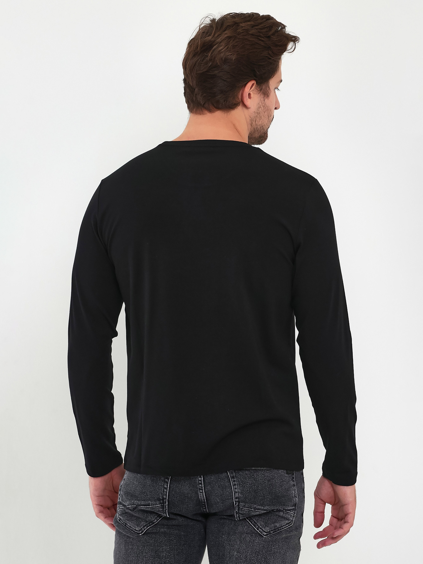 Лонгслив Trend Collection модель TC9414BlackLNGSLV Фото