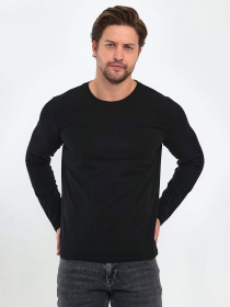 Лонгслив Trend Collection модель TC9414BlackLNGSLV Фото