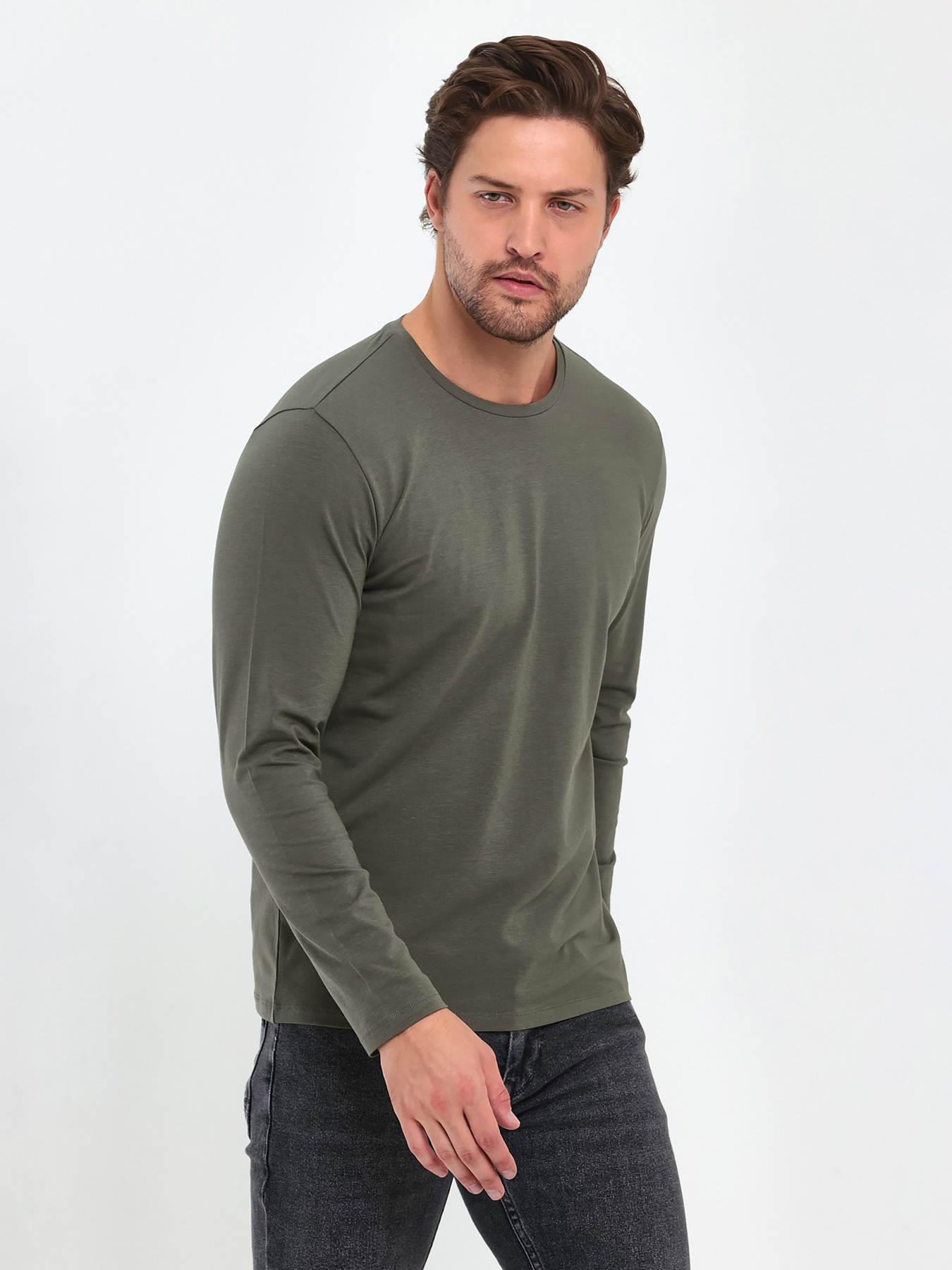 Лонгслів Trend Collection модель TC9413KhakiLNGSLV Фото