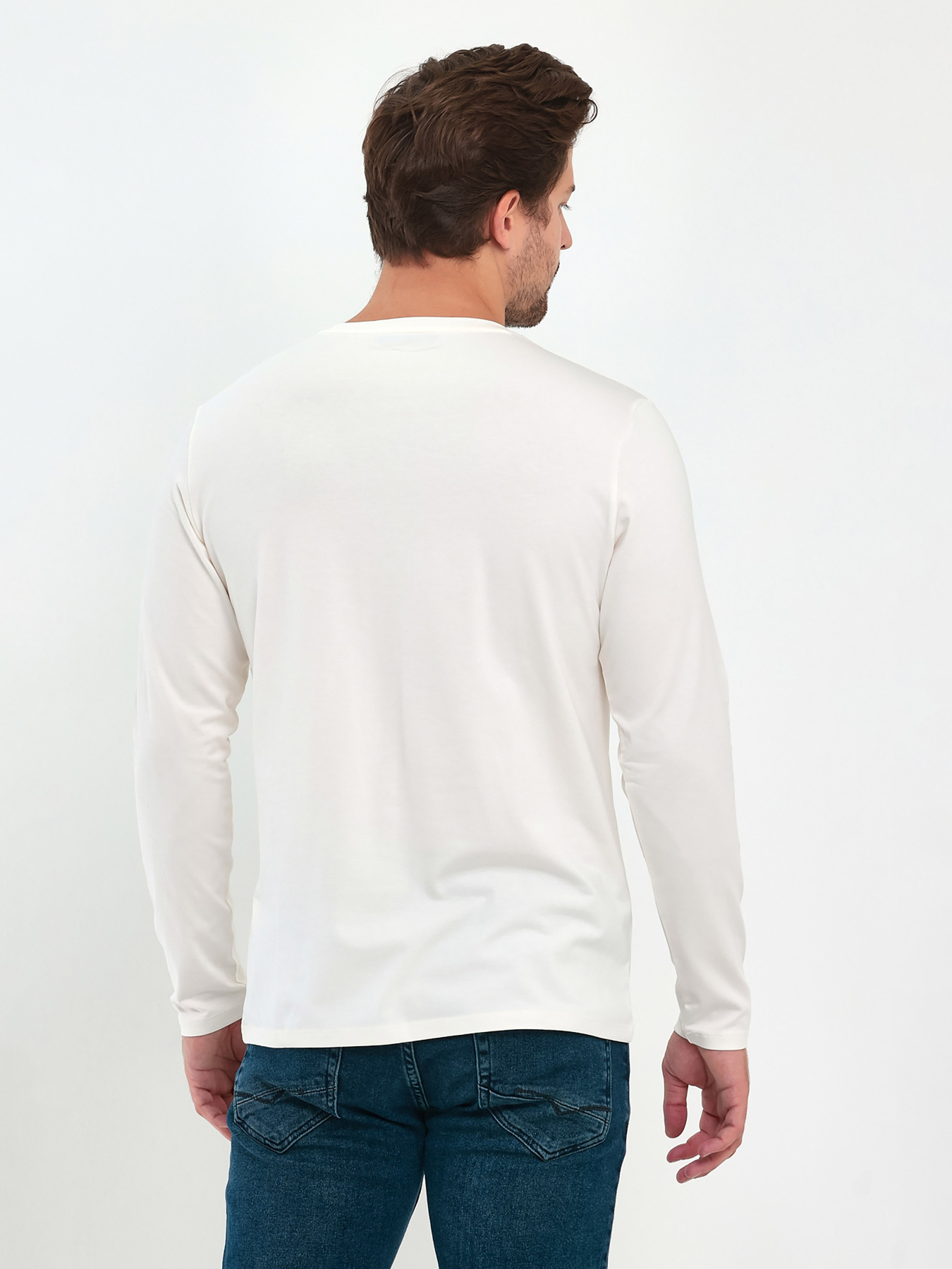 Лонгслив Trend Collection модель TC9409WhiteLNGSLV Фото