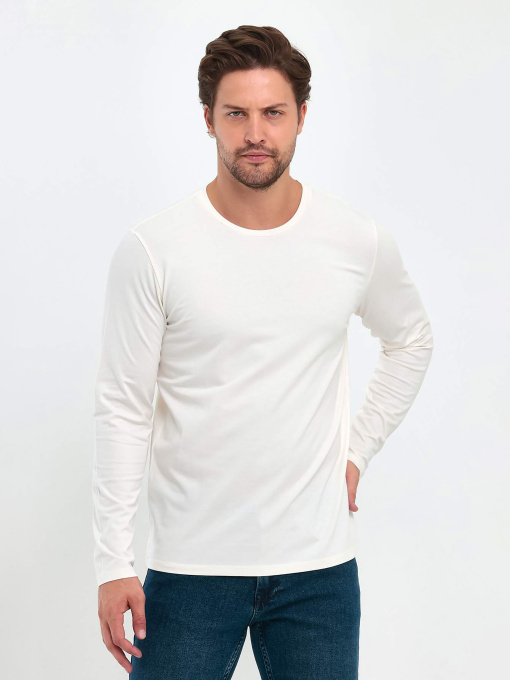 Лонгслив Trend Collection модель TC9409WhiteLNGSLV Фото