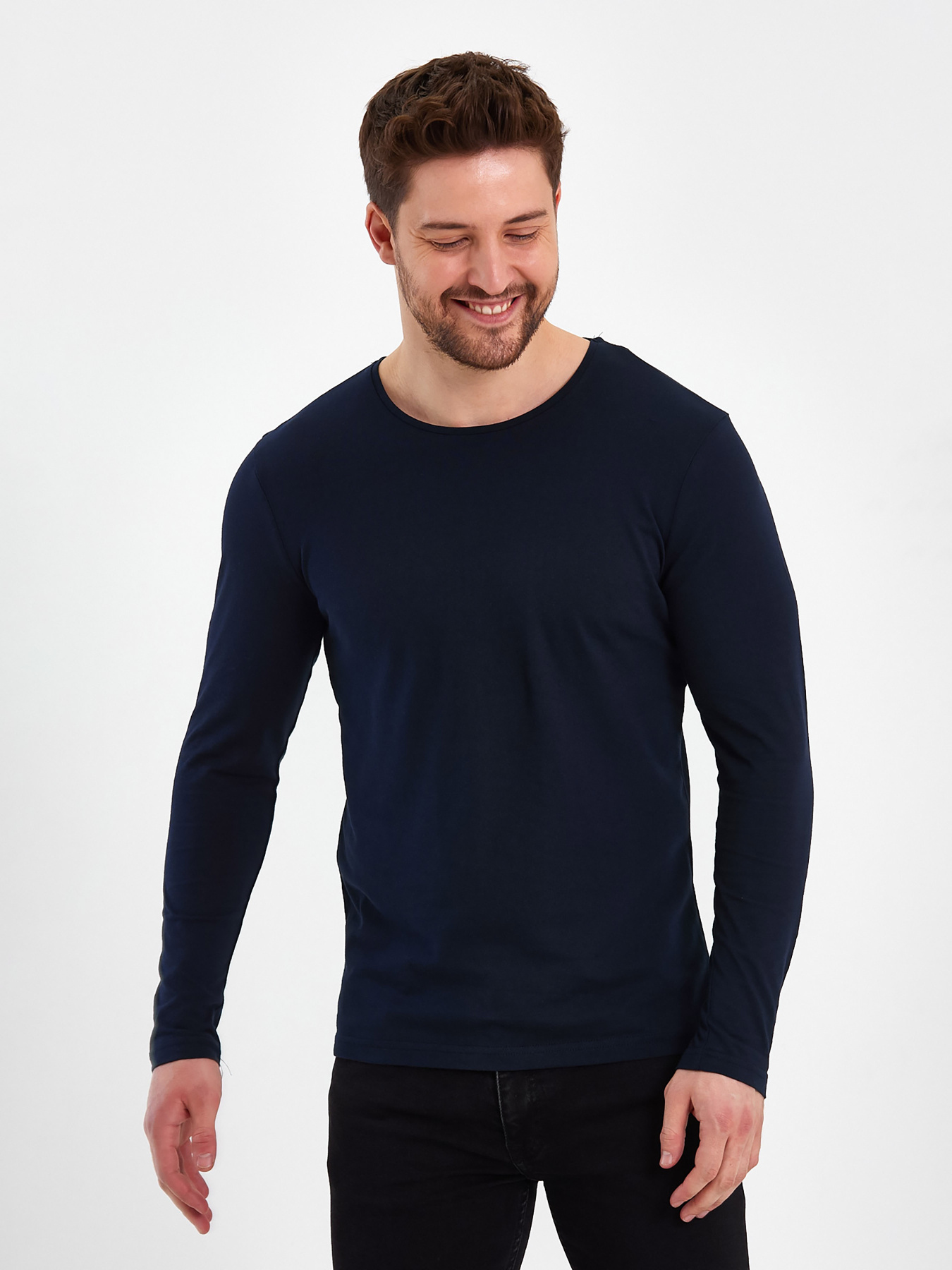 Лонгслив Trend Collection модель TC8115DarkBlueLNGSLV Фото