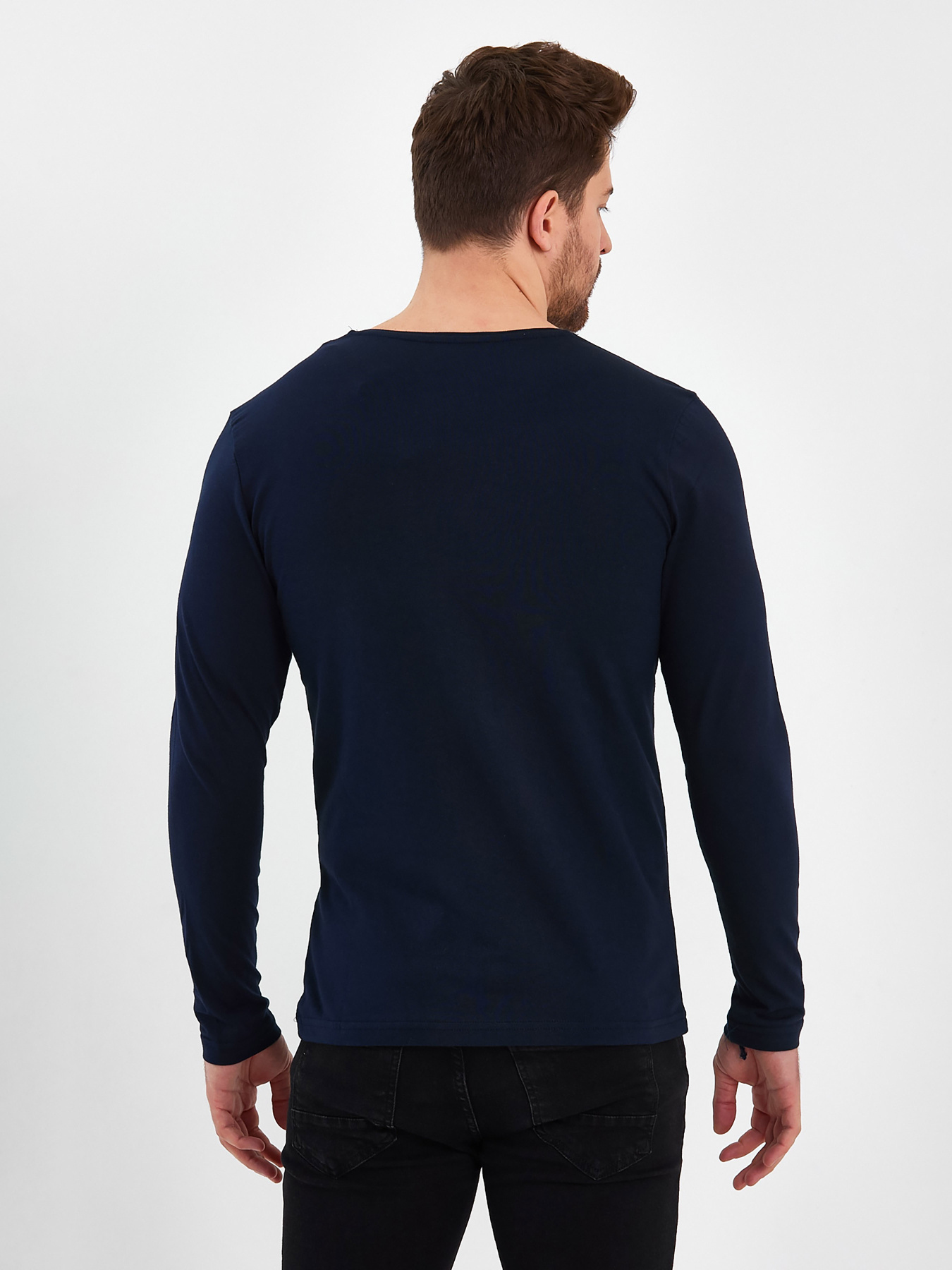 Лонгслив Trend Collection модель TC8115DarkBlueLNGSLV Фото