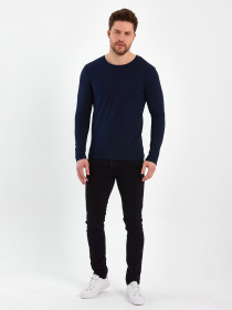 Лонгслив Trend Collection модель TC8115DarkBlueLNGSLV Фото