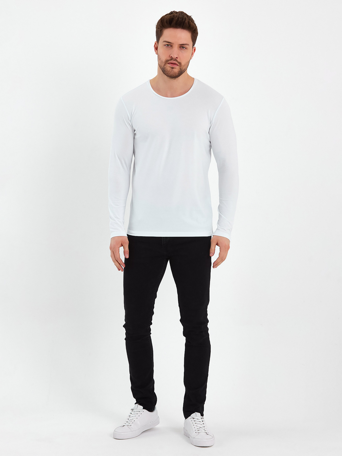 Лонгслив Trend Collection модель TC8113WhiteLNGSLV Фото