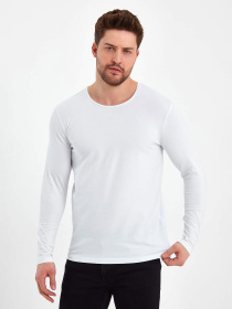 Лонгслив Trend Collection модель TC8113WhiteLNGSLV Фото