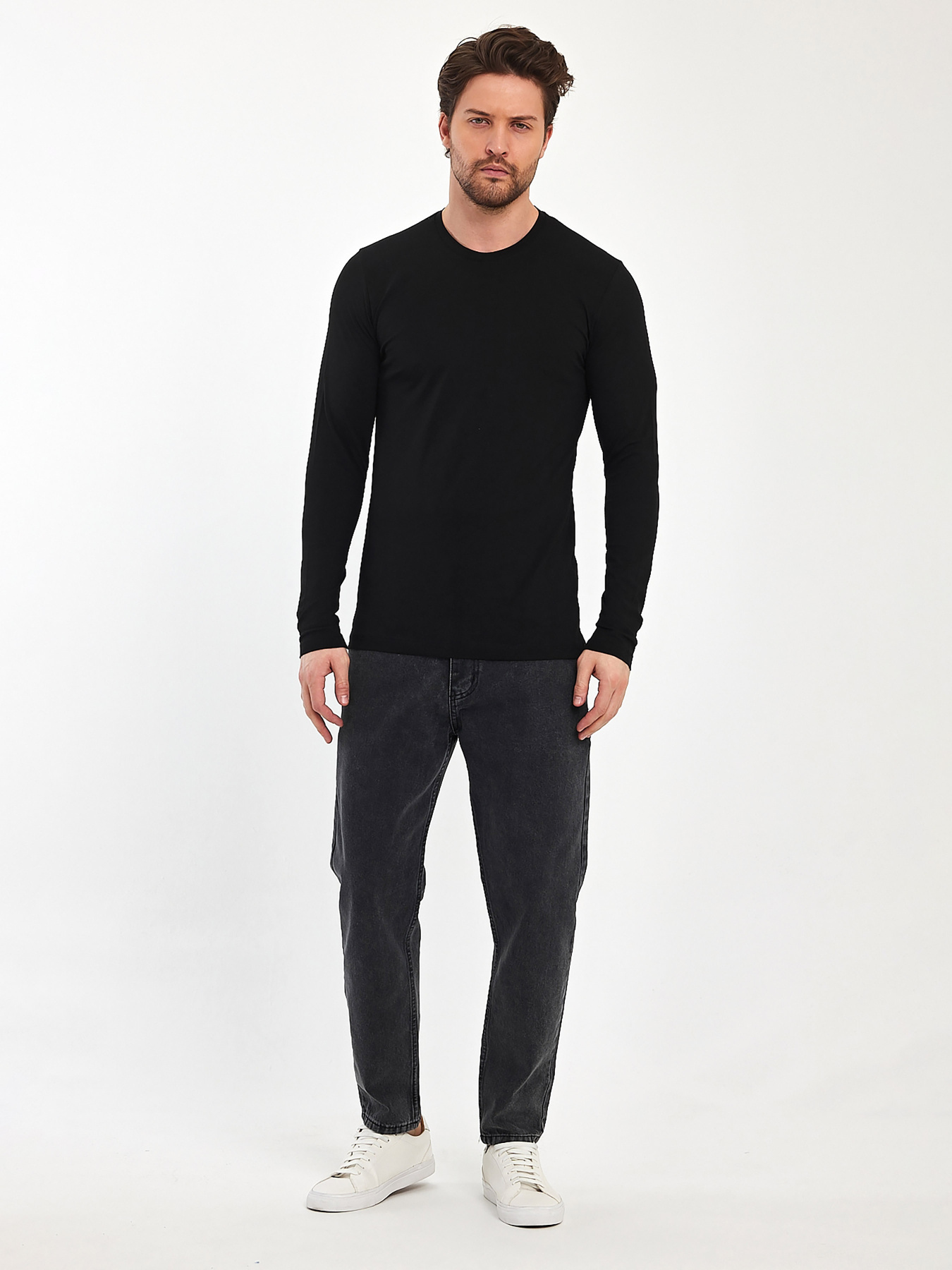 Лонгслив Trend Collection модель TC5411BlackLNGSLV Фото