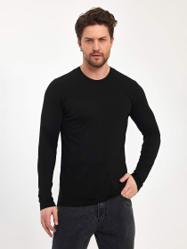 Лонгслив Trend Collection модель TC5411BlackLNGSLV Фото