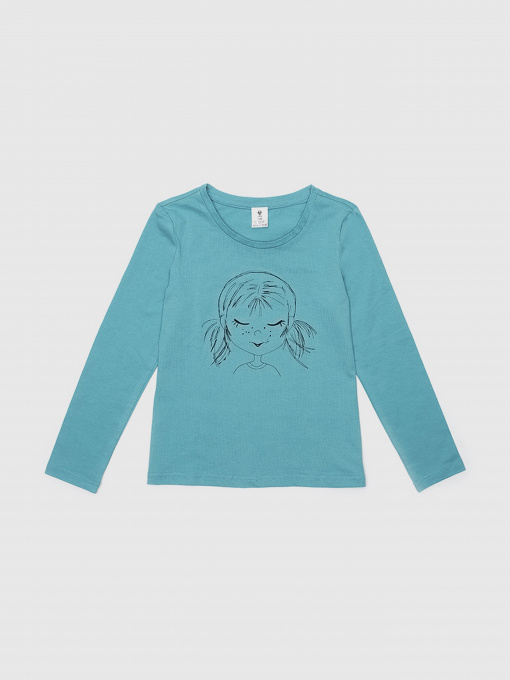 Лонгслив Роза модель 210806-1 Фото