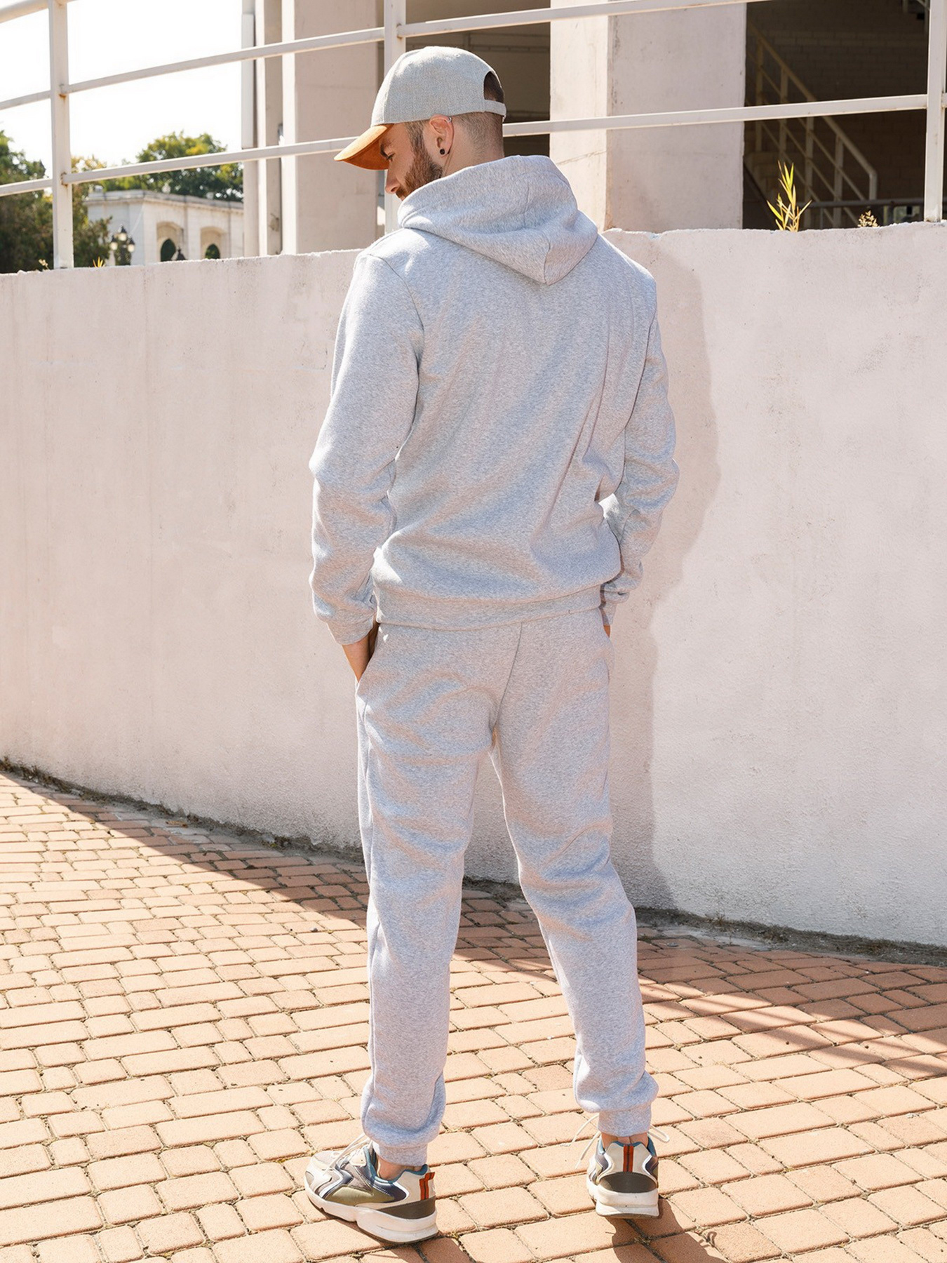 Спортивний костюм ISSA Plus модель GN-404_lightgray Фото