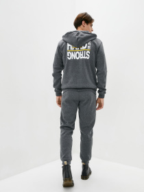 Повседневный костюм ISSA Plus модель GN-443_gray Повседневный костюм ISSA Plus модель GN-443_gray Фото