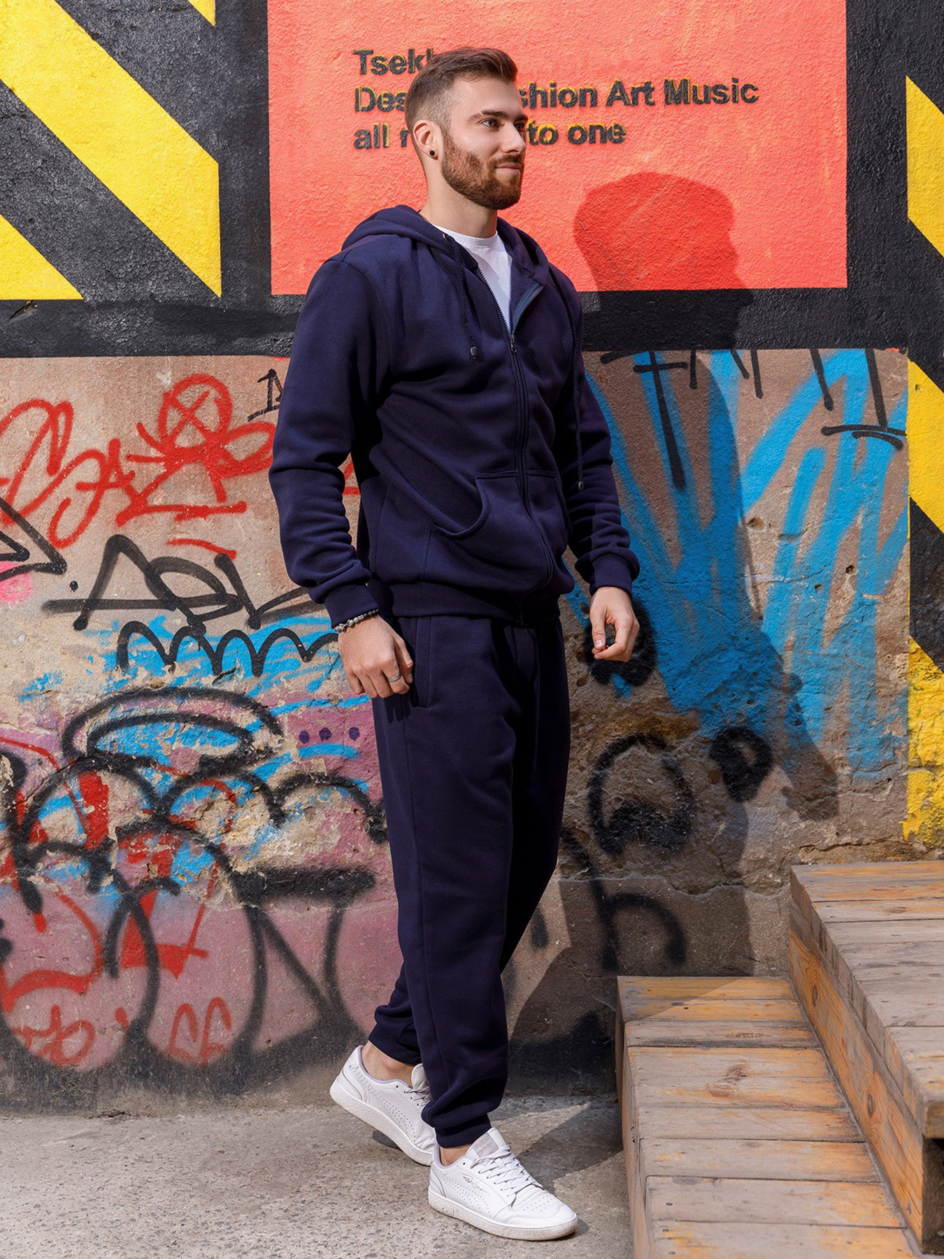 Повседневный костюм ISSA Plus модель GN-443_blue Повседневный костюм ISSA Plus модель GN-443_blue Фото