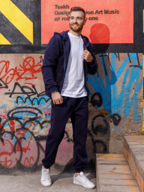 Повседневный костюм ISSA Plus модель GN-443_blue Повседневный костюм ISSA Plus модель GN-443_blue Фото