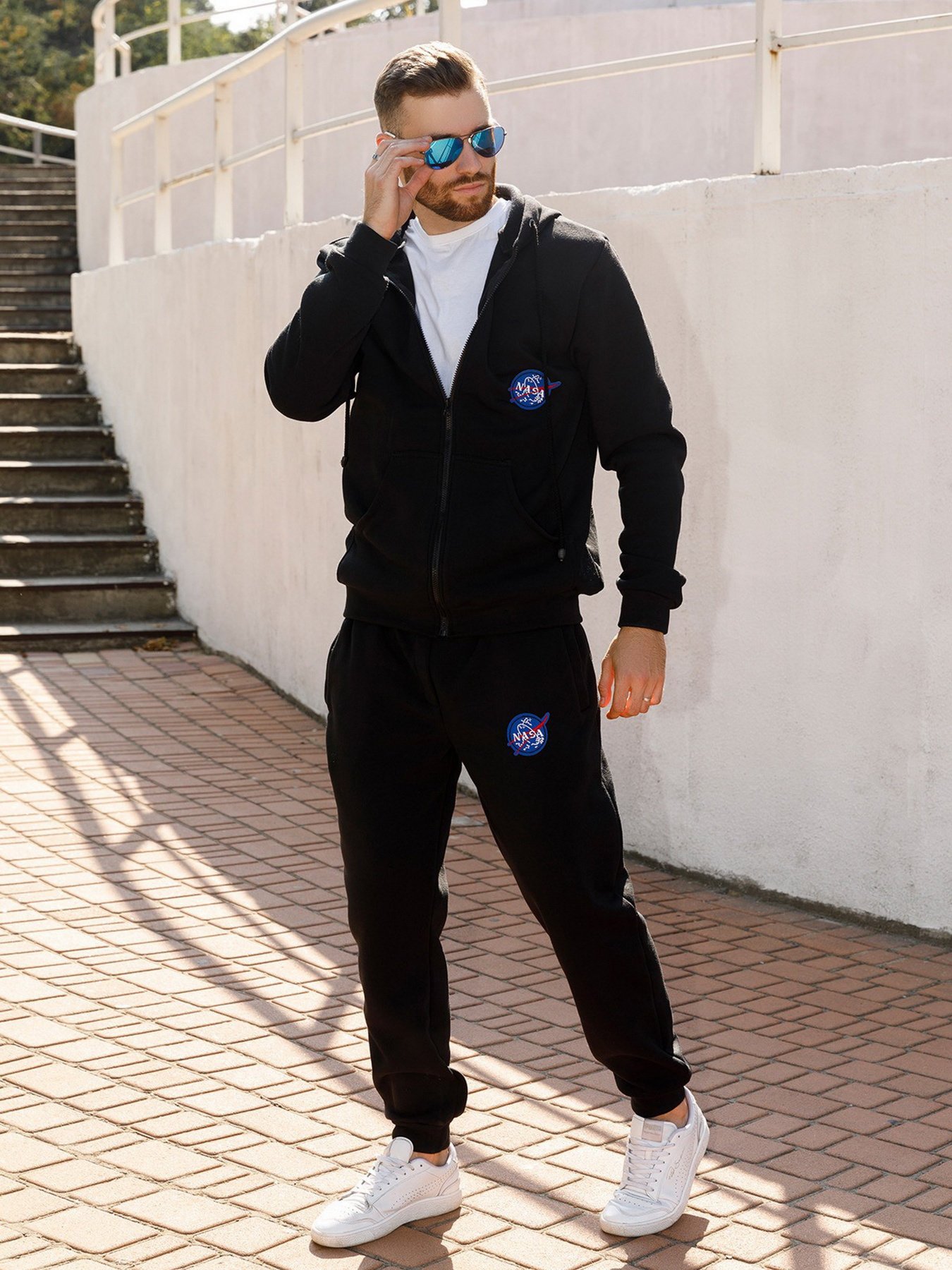 Повсякденний костюм ISSA Plus модель GN-444_black Повсякденний костюм ISSA Plus модель GN-444_black Фото