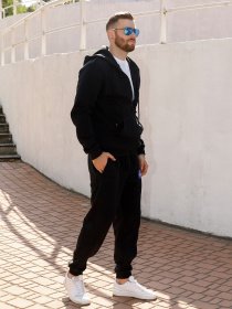 Повсякденний костюм ISSA Plus модель GN-444_black Повсякденний костюм ISSA Plus модель GN-444_black Фото