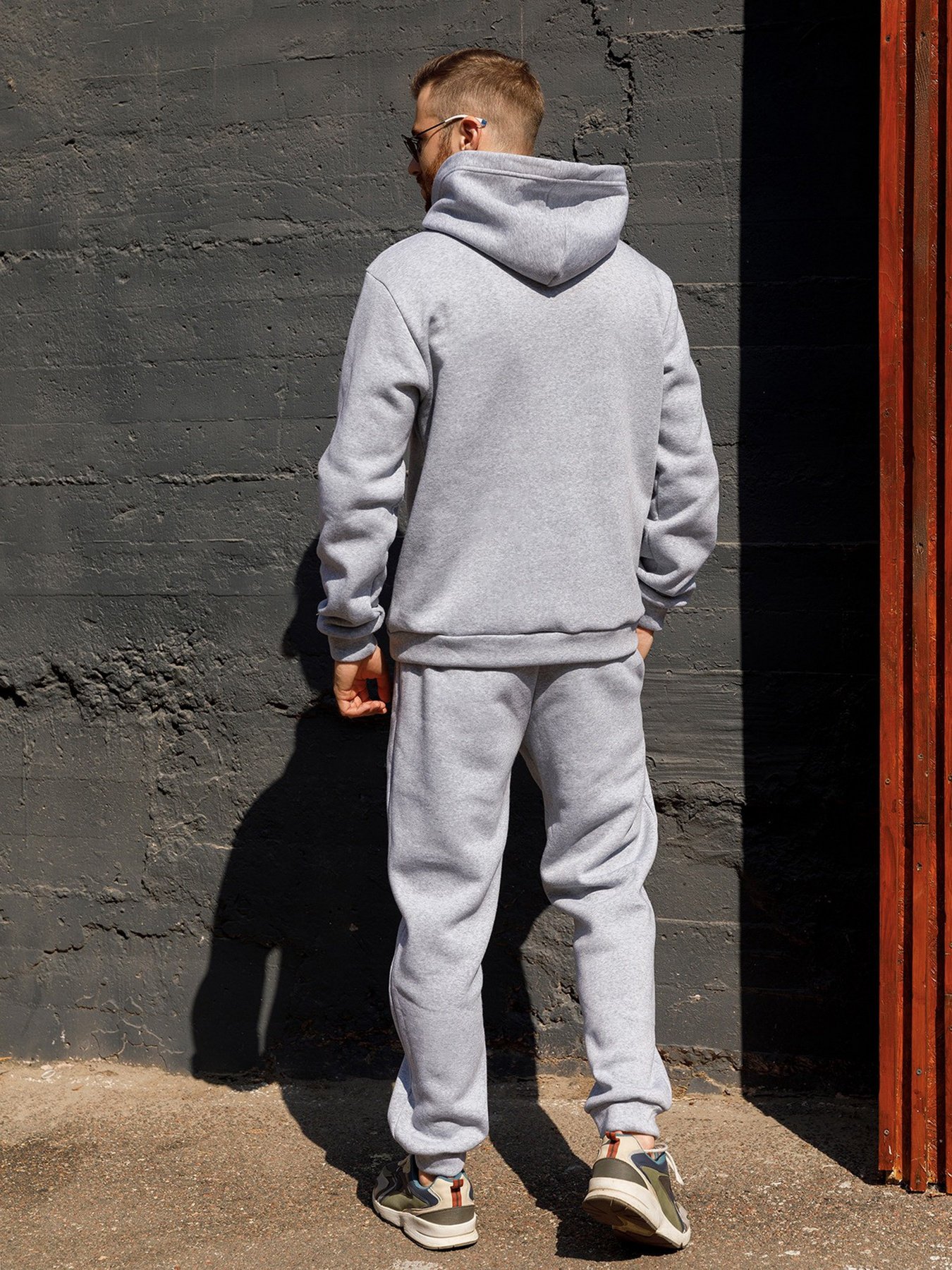 Спортивный костюм ISSA Plus модель GN-446_lightgray Спортивный костюм ISSA Plus модель GN-446_lightgray Фото