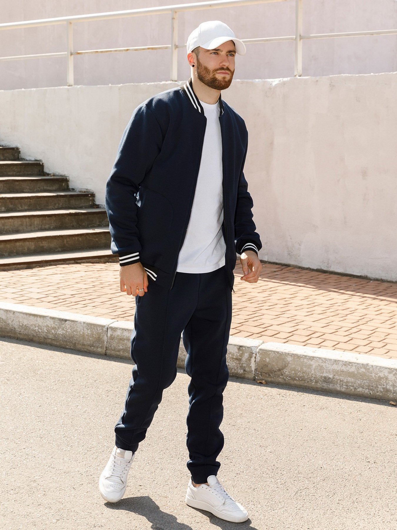 Спортивний костюм ISSA Plus модель GN-448_blue Фото