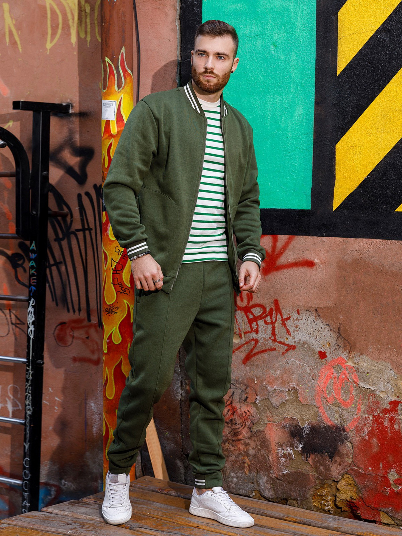 Спортивний костюм ISSA Plus модель GN-448_hacks Фото