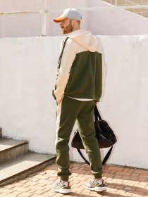 Спортивный костюм ISSA Plus модель GN-442_hakibeige Фото