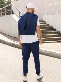 Спортивный костюм ISSA Plus модель GN-411_darkblue Фото