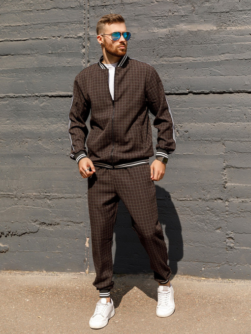 Повседневный костюм ISSA Plus модель GN-440_multicolor Фото