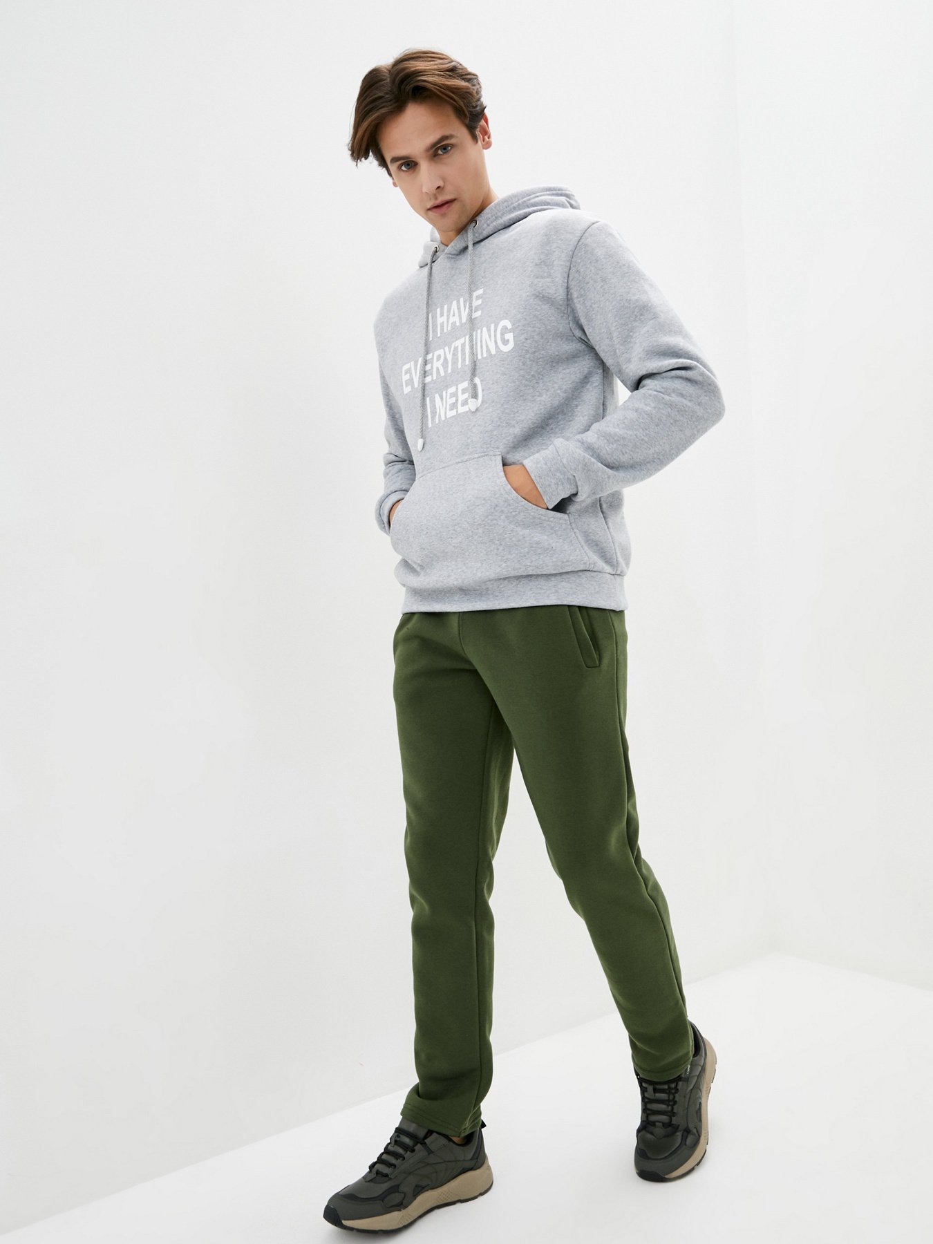 Худі ISSA Plus модель GN-445_gray Худі ISSA Plus модель GN-445_gray Фото