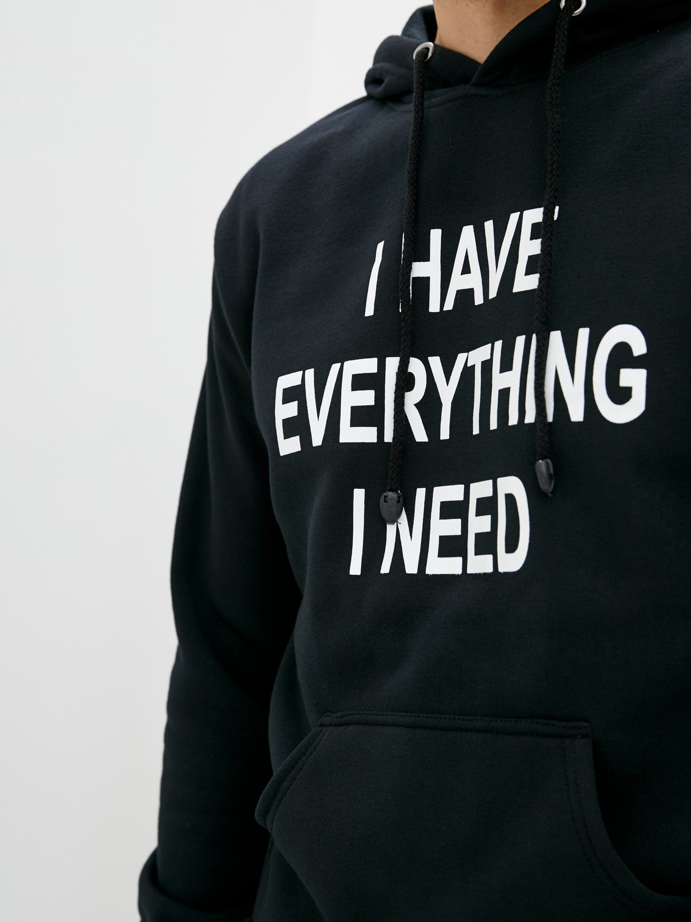 Худі ISSA Plus модель GN-445_black Худі ISSA Plus модель GN-445_black Фото