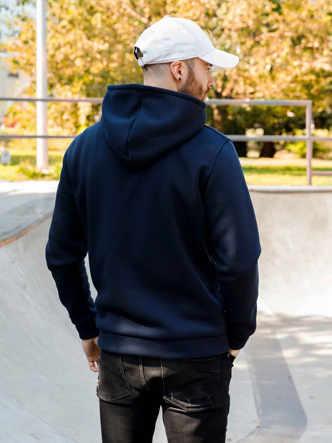 Кофта ISSA Plus модель GN-447_blue Кофта ISSA Plus модель GN-447_blue Фото