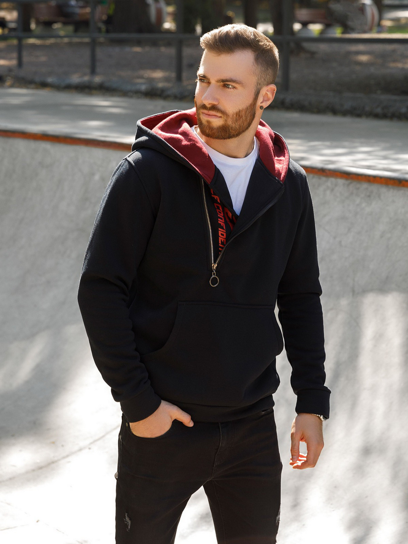 Кофта ISSA Plus модель GN-447_black Фото