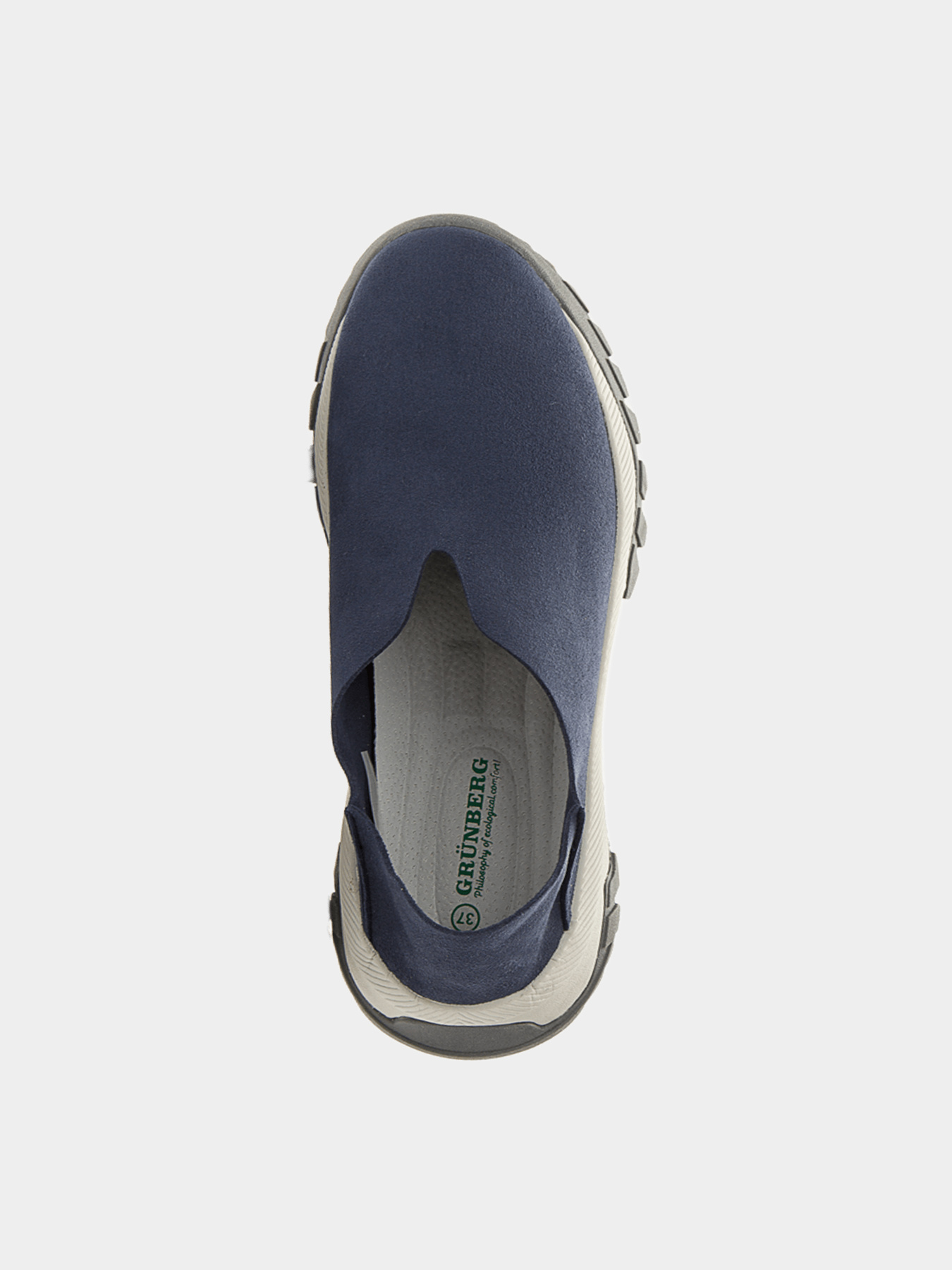 Слипоны Grunberg модель 157597/09-02E-navy Фото