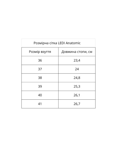 Сабо LEDI Anatomic модель LED-500 — фото - INTERTOP