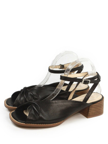 Босоніжки It-girl модель 1932-01-A132-black Фото