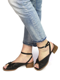 Босоножки It-girl модель 1932-01-A132-black Фото