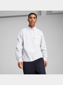 Рубашка повседневная PUMA Mmq Half-zip Shirt модель 629345 Фото