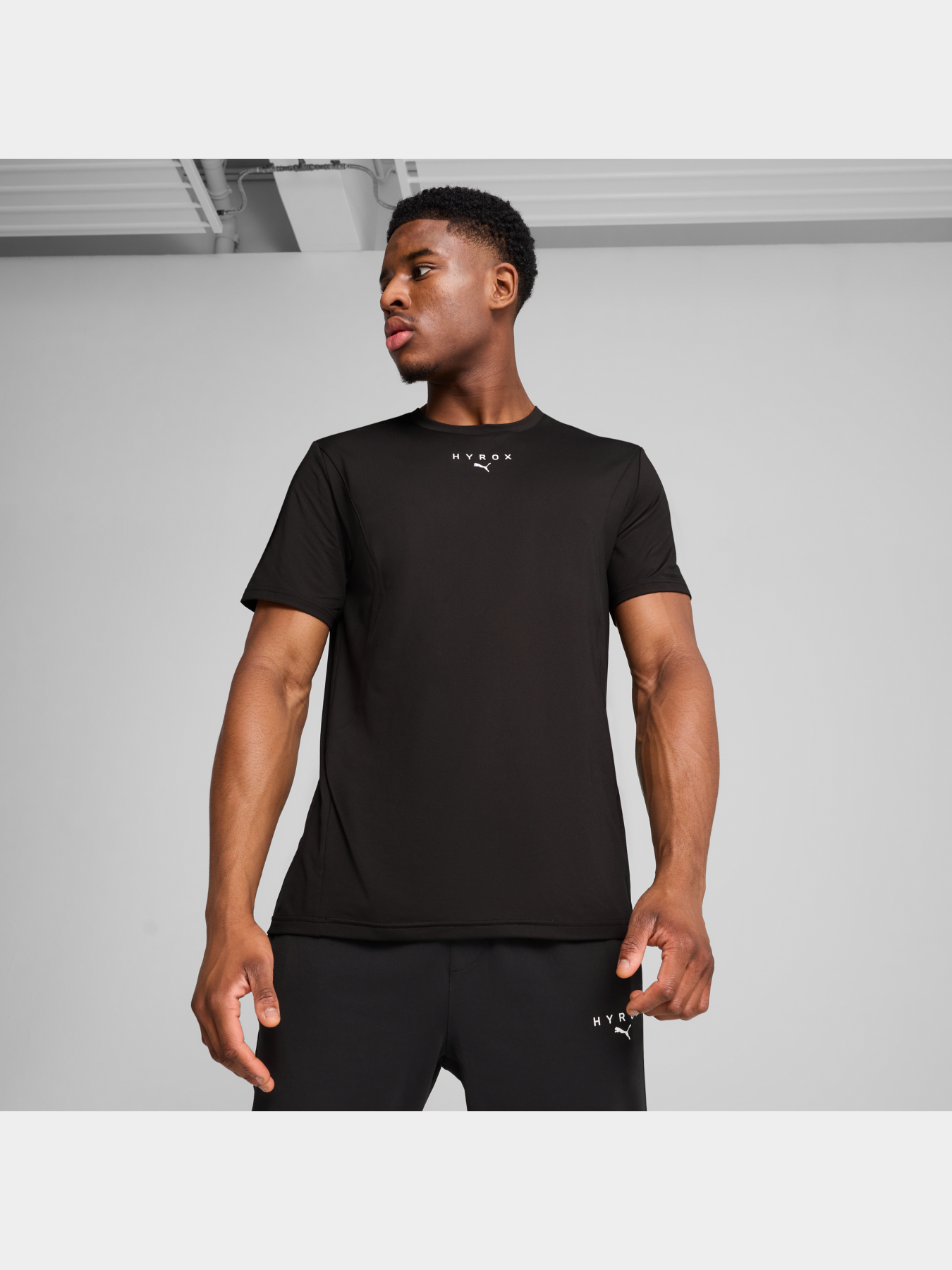 Спортивная футболка PUMA M x Hyrox Cloudspun Tee модель 526888 Фото