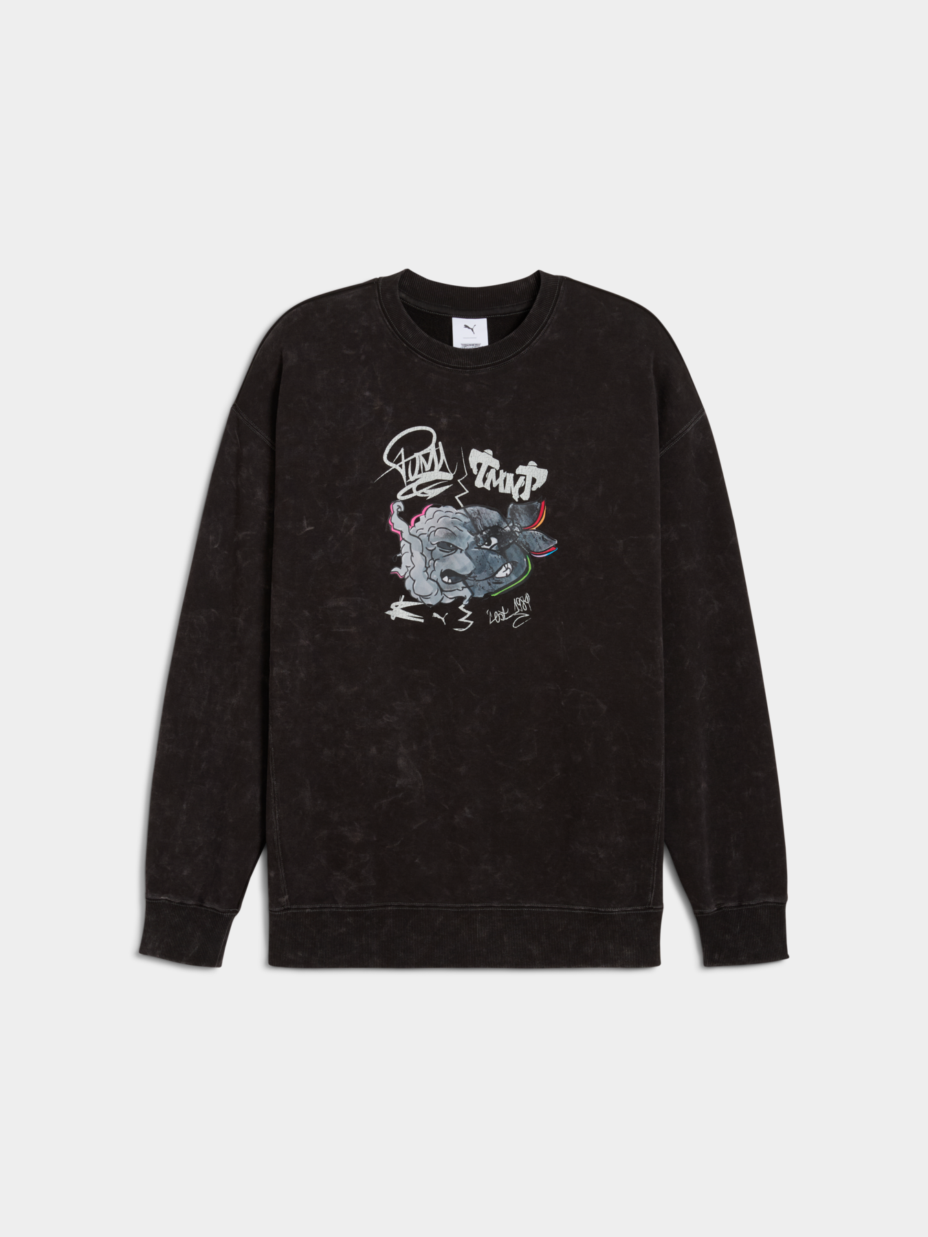 Свитшот PUMA x Tmnt Graphic Crew модель 630100 Фото