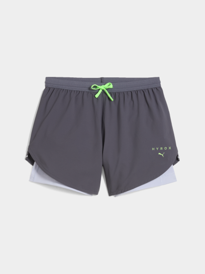 Шорти спортивні PUMA W x Hyrox 2in1 Short модель 526899 - фото