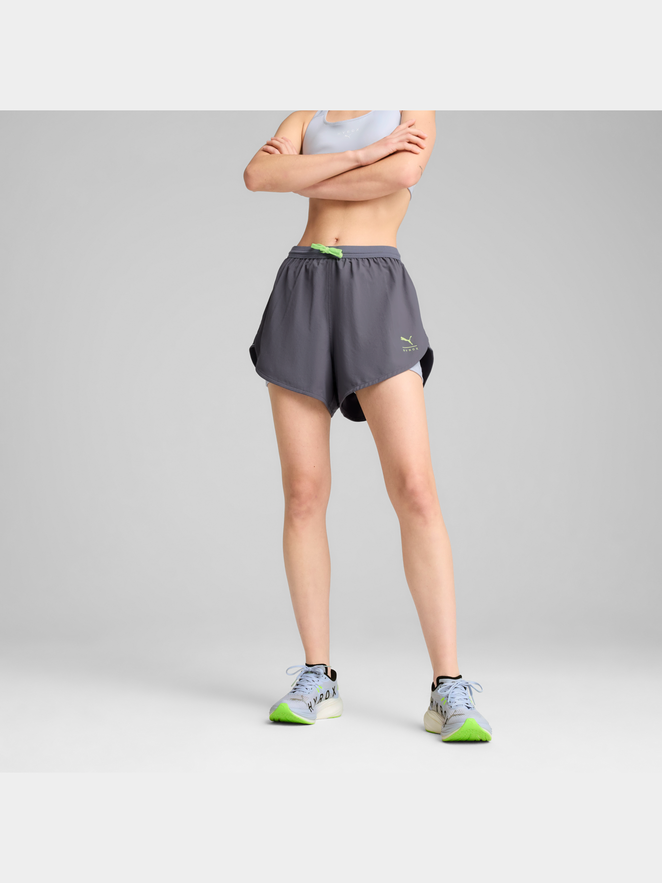 Спортивні шорти PUMA W x Hyrox 2in1 Short модель 526899 Фото