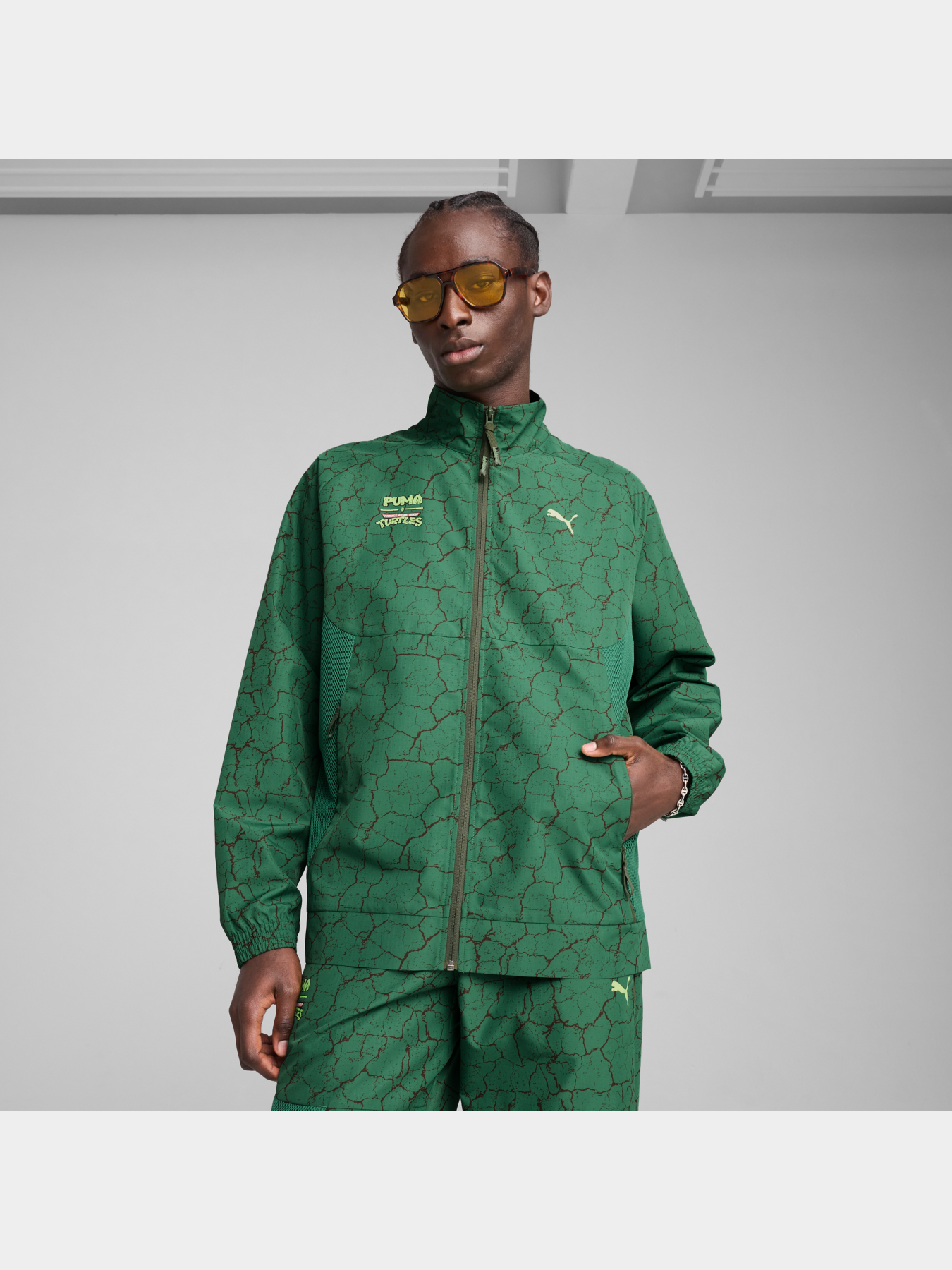 Спортивна кофта PUMA x Tmnt Tech Jacket модель 630102 Фото